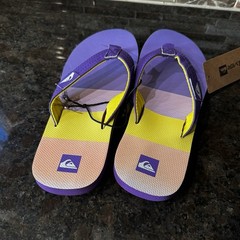 Quicksilver Kid’s Foundation Sport Slide Size 4 New Purple