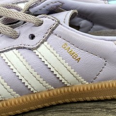 Adidas Samba OG Purple White Mint Gum Kids Sneakers IE8851 Size 8K