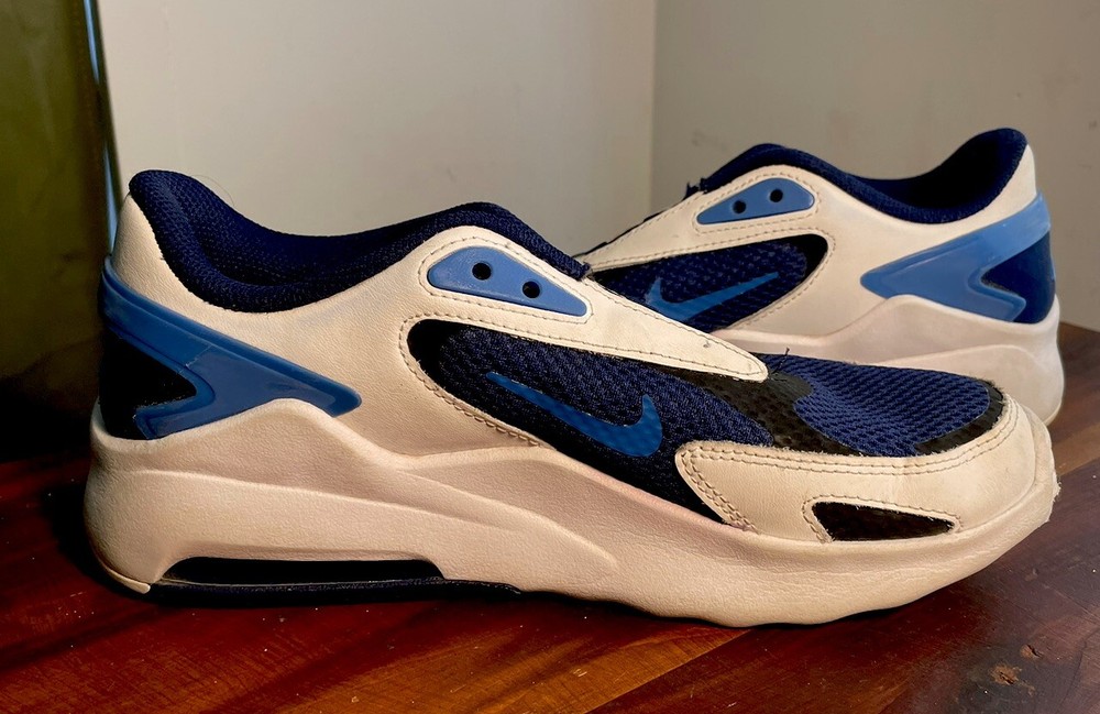 Nike Air Max Bolt, 4.5 Y, Blue White CW1627 400 FREE SHIPPING