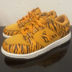 Nike Dunk Low Next Nature Tiger Stripes Toddler Sneakers DZ5633-800 Size 13C