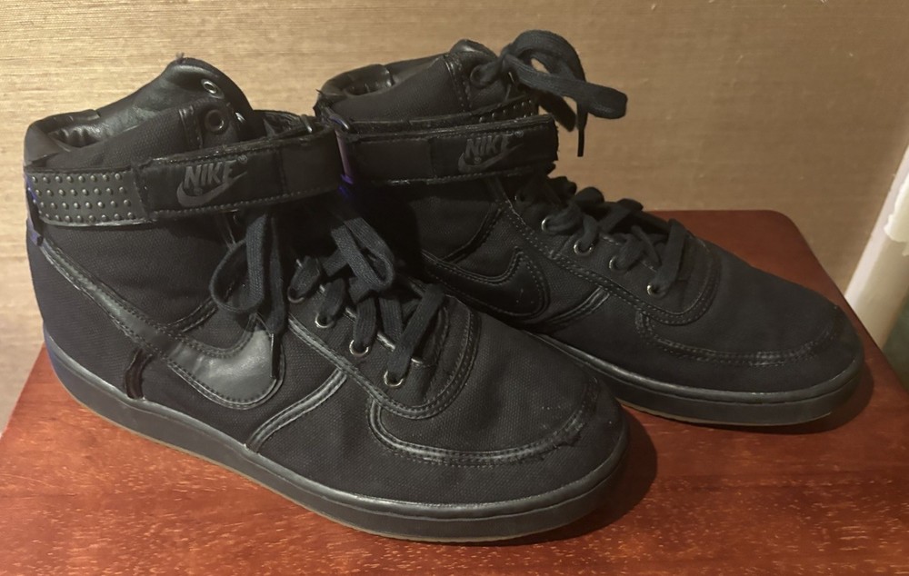 Nike Vandal High Canvas Dunk Black – Jim Morrison Size 11; Never Worn