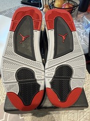 Jordan Air Jordan 4 RM (GS) Low Top Black/Red/Gray Kids 6Y FQ7938-061