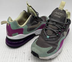 Nike Air Max 270 React Youth Sneakers Size 6 Multi Swoosh Shoes BQ0103-007