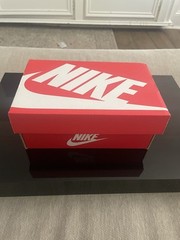 Nike Kawa Slides for Kids Size 7C Pink/white Black
