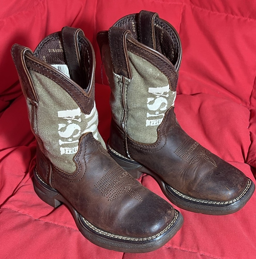 Lil Durango Leather Boots Size 10M