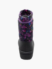 Bogs Snow Shell 73065-540 Kids US 5 Purple Multi Waterproof Winter Boots DWA2256