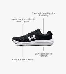 Gently Used Size 5 Youth Under Armour Boys‘ Grade School Assert 10 Shoes