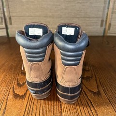 LaCrosse Thinsulate Blue Brown Insulated Winter Snow Duck Boot Kids Sz 5 Clean!