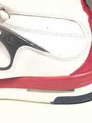Jordan Flight TR 97 GS White Varsity Red Black 428827-101 Size 5.5Y / Women 7