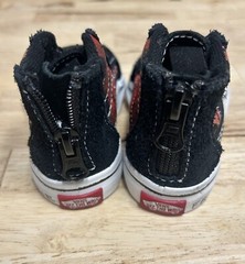 Vans x Stranger Things Toddler Shoes Size 4C Black Sk8-Hi Reissue Friends Kids 4