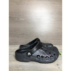 Crocs Kids Classic Glitter Clog Black J1 207015-0C4