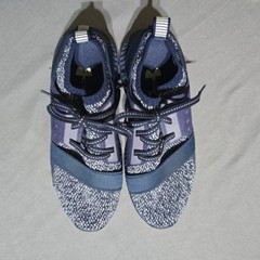 Under Armour Threadborne Shift Sneakers Kids 5Y Blue Knit Running Shoes