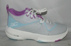 Under Armour GS SC 3Zero IV UA 4 Basketball Gray 3023918 105 Youth Sz 4Y