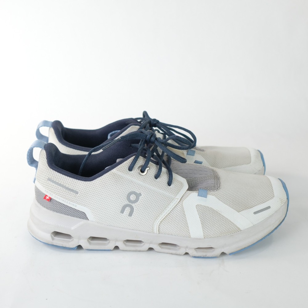 On Cloud Sky White Alloy Youth Size Y6