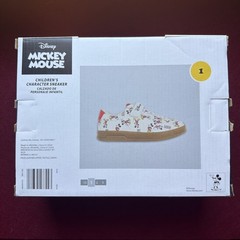2026 – Disney – Mickey Mouse – Children’s Sneaker – Size 1 – New In Box