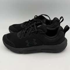 Under Armour Assert 10 Running Shoes 6 Boys 6Y Black Sneakers 3026182-002