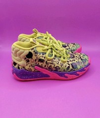 LaMelo PUMA MB.03 x „NOT FROM HERE“ 399424-01 Kids‘ Size 10 Basketball Sneakers