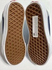 Vans Kids Sneakers Size 1.0 Old School V Logo Pop Skate Shoes Unisex Blue/Gray