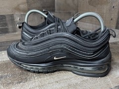 Nike Air Max 97 GS Triple Black Anthracite 921522-011 Youth Size 6.5Y Running