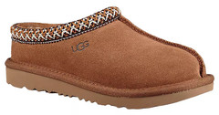 Kids UGG Tasman II Slipper – Chestnut Suede, Size 6 [1019066K]