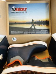 Rocky Dry-Strike Waterproof Navy Deck Boot