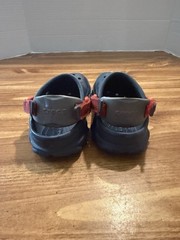 Crocs Classic All Terrain Kids Size C8 Blue & Red Slip On Clogs