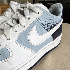 Nike Air Force 1 GS Lt Armory Blue/White Kids 4Y