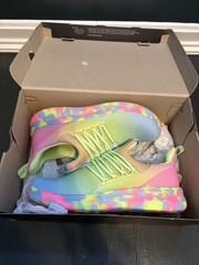 adidas Lite Racer Adapt 7.0 K Cloudfoam Multicolor Mesh Unisex 7Y/Women’s 8.5