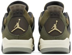 Nike Air Jordan 4 Retro SE Craft Medium Olive FB9928-200 Size 3.5Y = Womens Sz 5