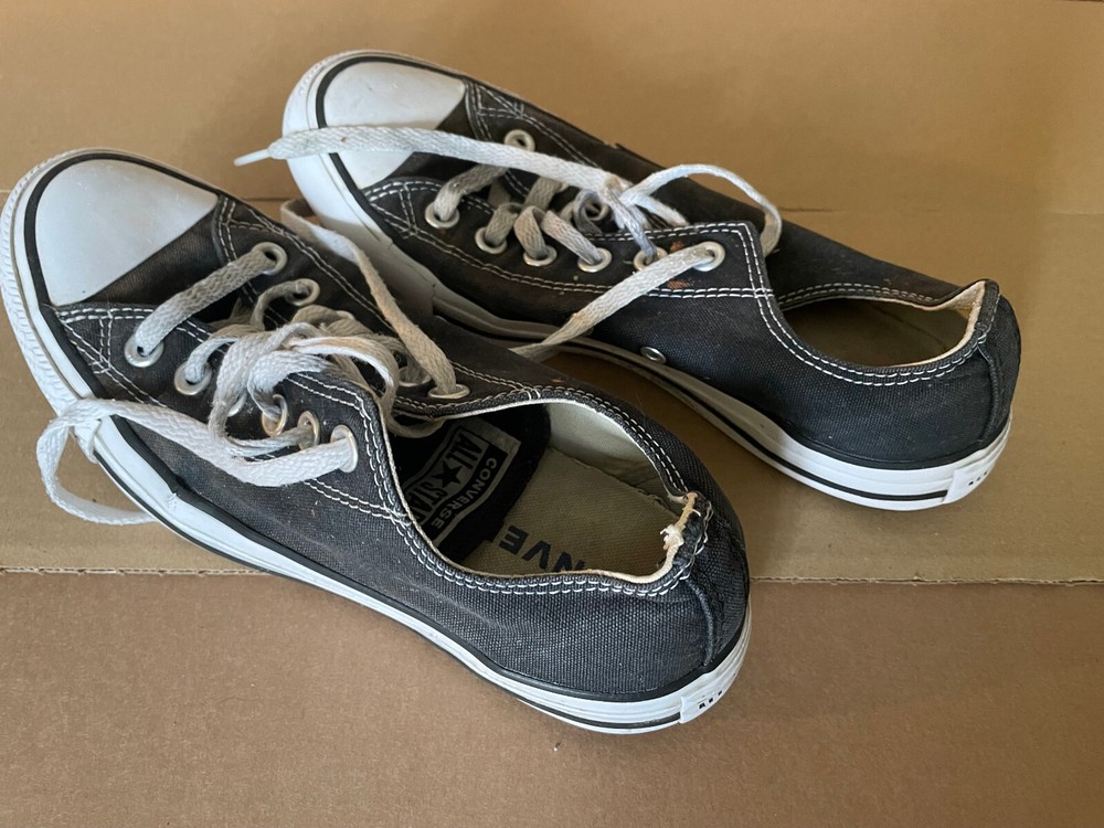 Converse Chucks All Star -Black/Black- (US 5.5/EUR 38) CONVERSE Used/Stained
