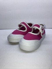 Vans Mary Jane Toddler Shoes Size 5 Pink Slip-On Skate Strap Sneakers New