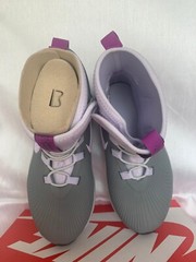 Nike Binzie Boot (PS) US Shoe Size-12C -3Y (BQ5381 003) Grey/Violet „BOX NO LID“