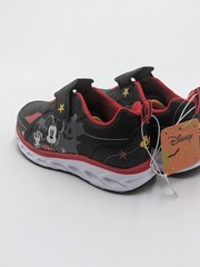 Disney Mickey Mouse Halloween Sneakers Toddler Size 11 Black Red White NWT