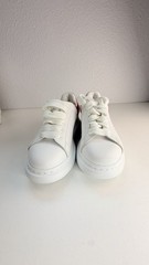 Alexander McQueen Oversized Sneakers Kids EU 27/ US 10 White Red Leather Shoes