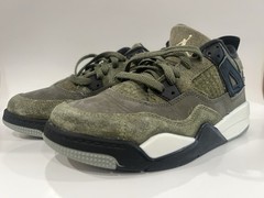 Nike Air Jordan 4 PS SE Craft Medium Olive, Kids Size 1Y, Authentic FB9929-200