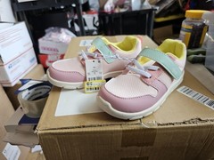 See Kai Run Basics Pink Colorblock Mesh Low Top Sneakers Kids US 12 1133