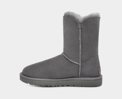 UGG Kids Bailey Button Boots – Grey, Cozy & Stylish Winter Footwear