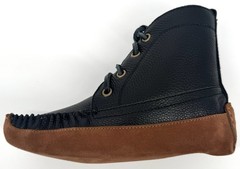 NEW Australia Luxe Collective “Boonon” Leather Shearling Moccasin Slippers US Y1
