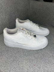 Nike Air Force 1 Low Sneaker Youth Size 6.5Y White Leather 314192-117