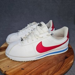 Nike Cortez Forest Gump Kids White Red Blue US 7Y Classic Retro Lace Up