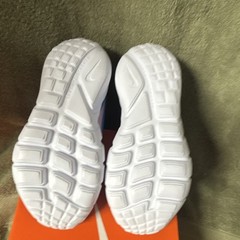 Nike Flex Runner 2 Lil (PSV) Kids Sneaker Blue Orange Slip On US 13C DZ4487-400