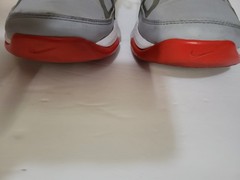 Nike Flex Experience Run Women’s Running Shoes Gray Orange Size 7 EU 40 Athletic