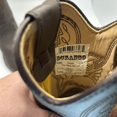 Durango Eagle Western Cowboy Boots BT804 Kid’s Size 8.5 D US Brown Rodeo