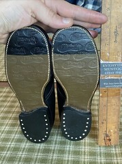 Vtg NWT Kali-Sten-iks SCUFF PROOF ALLENITE Youth Kid Children’s Heal Boots Shoes