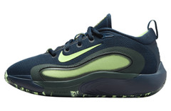 Nike Isofly GS Total Navy Green Basketball Hoopers Shoes FN4384 400 Size 5.5Y