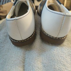Vintage Saddle Shoes Stride Rite Black & White Leather USA Toddler 6.5 – 7 Size