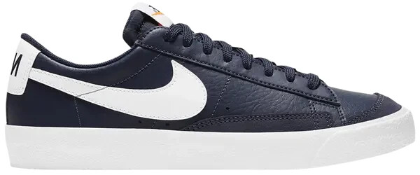 Nike Blazer Low ’77 ‚Midnight Navy‘ Blue/White DA4074-400 Youth Size 6.5Y