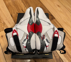 Nike Jordan 8 Retro PS Bugs Bunny White Black True Red 305369 100 Size 11C