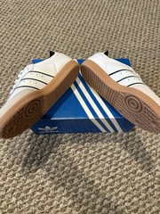 Adidas Samba OG J ‚Double White Black Gum‘ Kid’s-IH5585