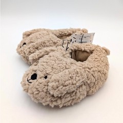 Harper Canyon Puppy Faux Shearling Fluff Slippers Kids Tan Size US9/10